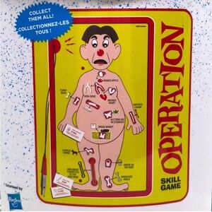 NEW Hasbro’s “Operation” Game Themed Plush Throw Blanket